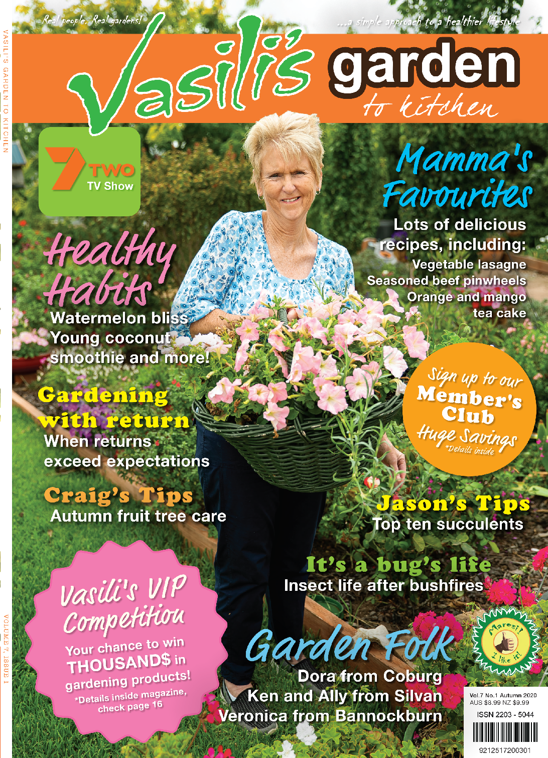 Vasili's Garden to Kitchen Magazine - Issue 24 - Autumn 2020